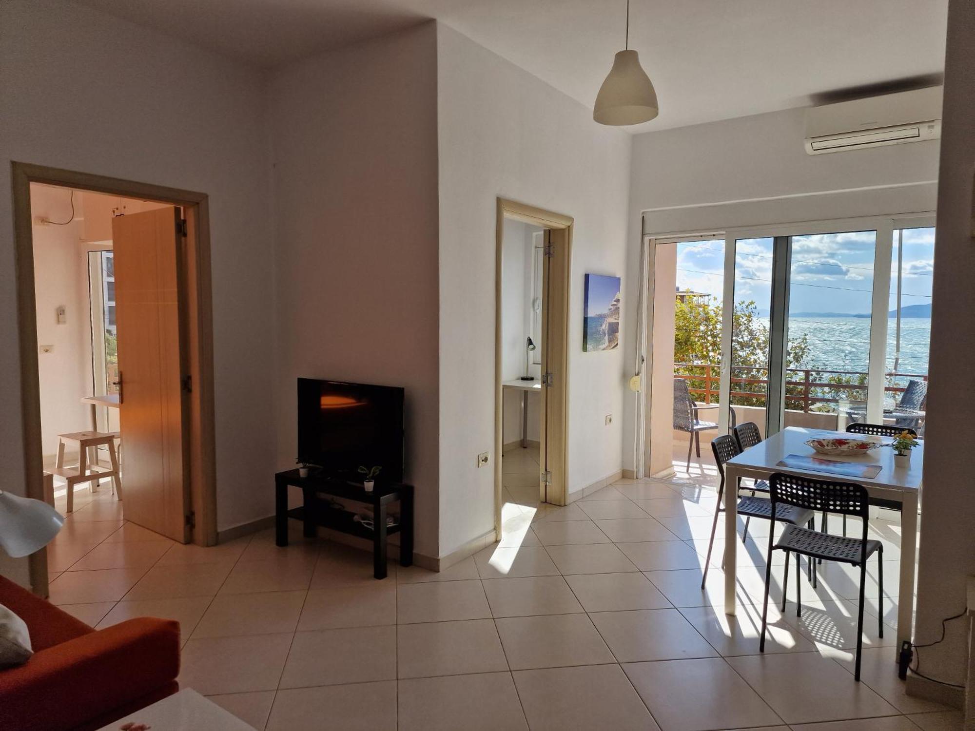 Orange Corner Apartment Sarandë Eksteriør bilde