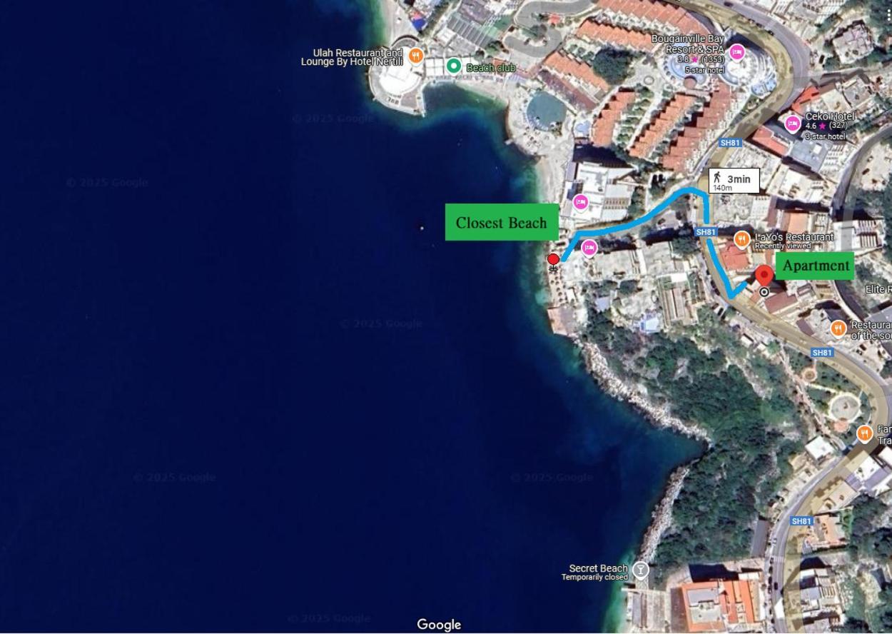 Orange Corner Apartment Sarandë Eksteriør bilde